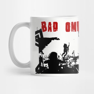 bad omens live on saburay Mug